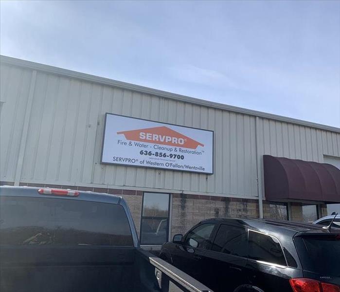 SERVPRO of Western O’Fallon/Wentzville sign